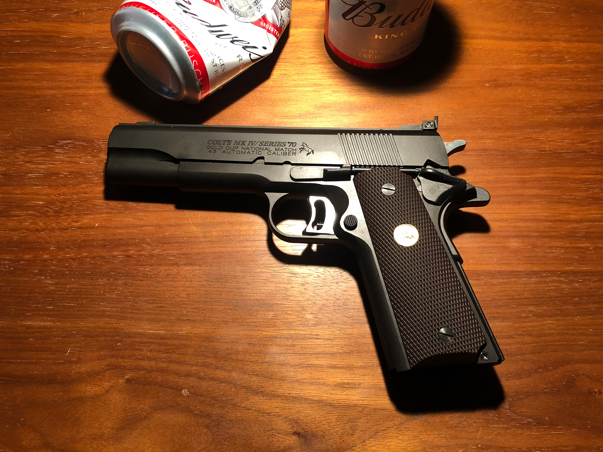 M1911 シリーズ'70 ゴールドカップ ナショナルマッチ CAW製モデルガン ...