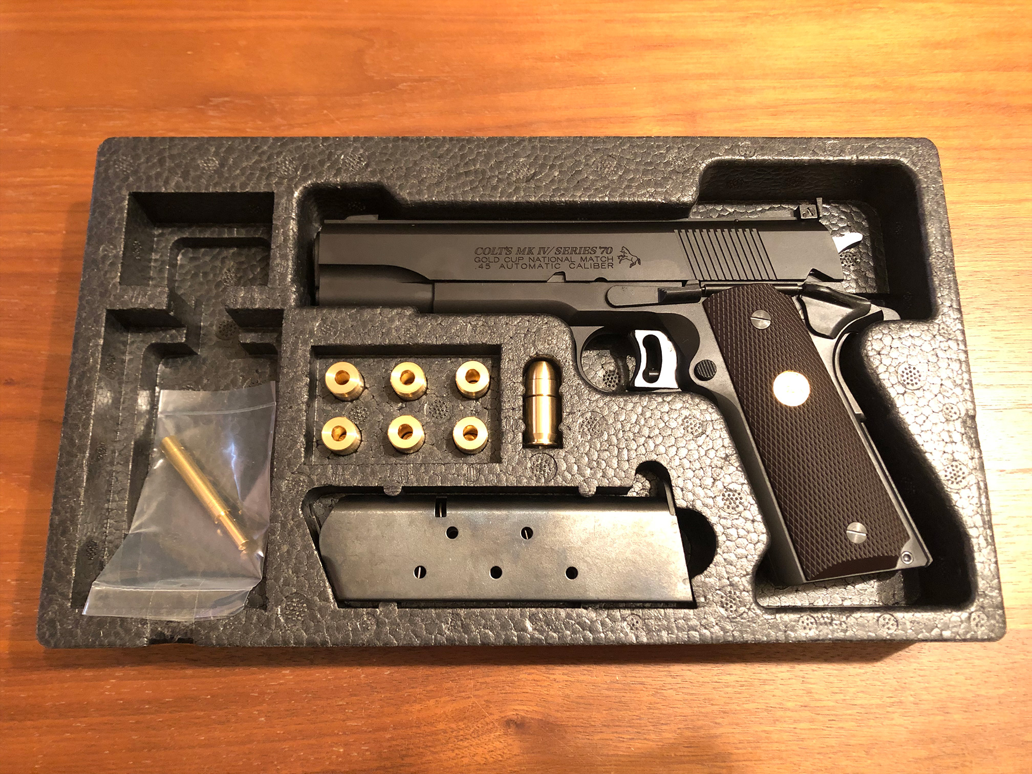 M1911 シリーズ'70 ゴールドカップ ナショナルマッチ CAW製モデルガン ...