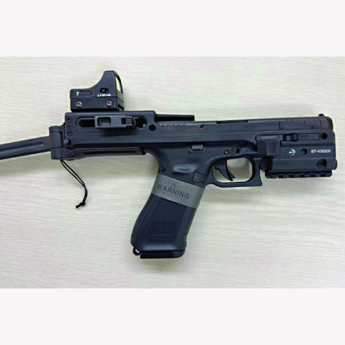 グロッグ17GEN4&SLONGキット組み込み済み グロッグ17GEN4&SLONGキット組み込み済み ぷらうだすたっふ日記