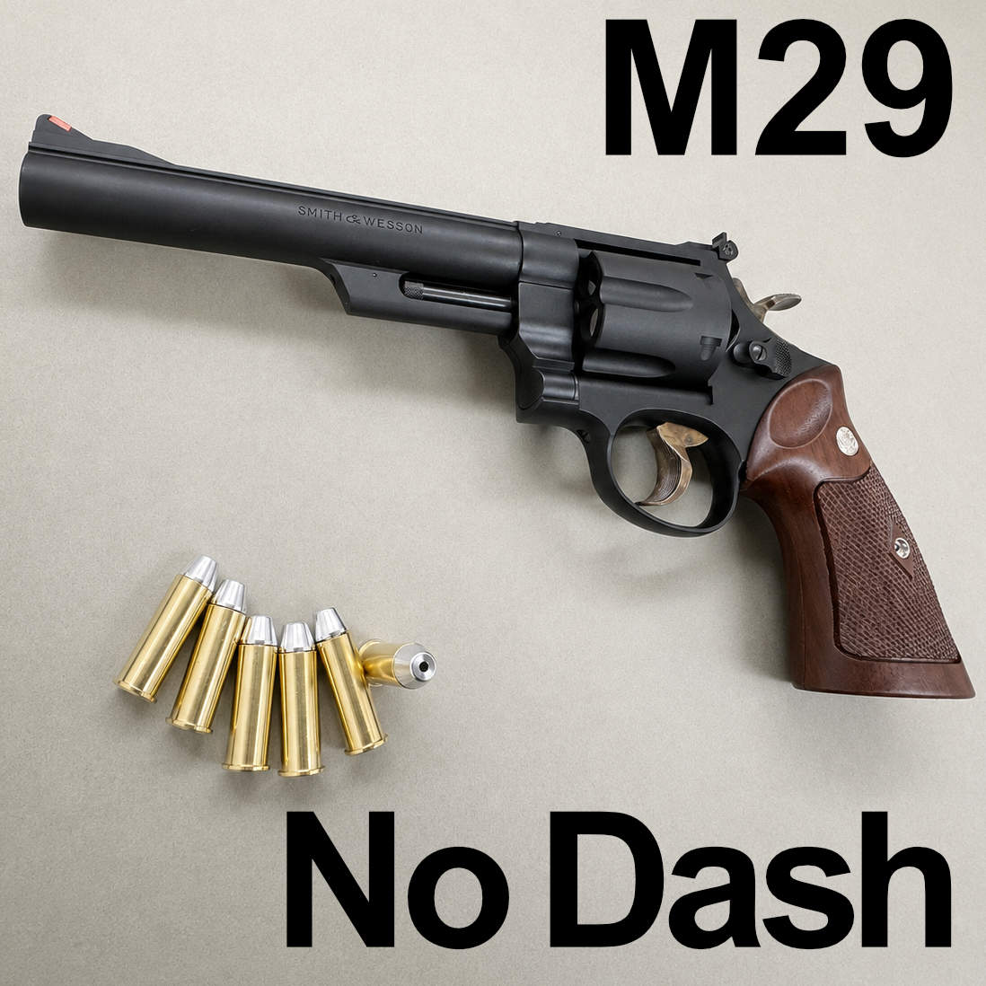 タナカワークス S&W M29 ノーダッシュ 発火式モデルガン レビュー