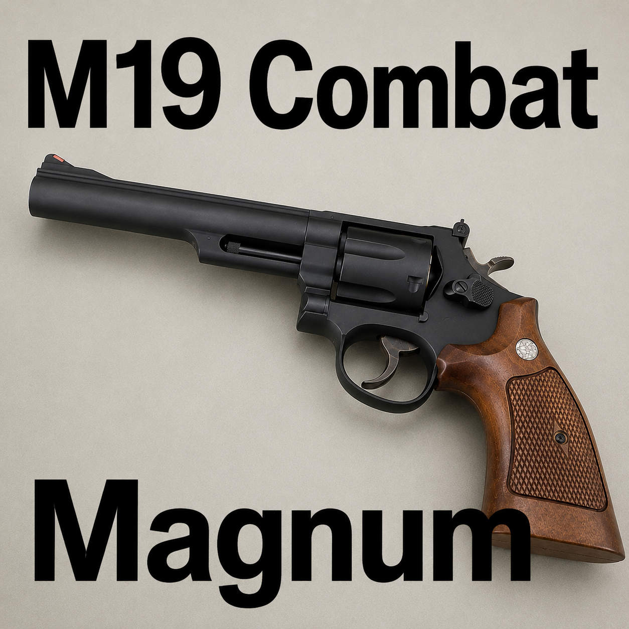 タナカワークス S&W M19 コンバットマグナム Ver.3 HW 6inch ガス