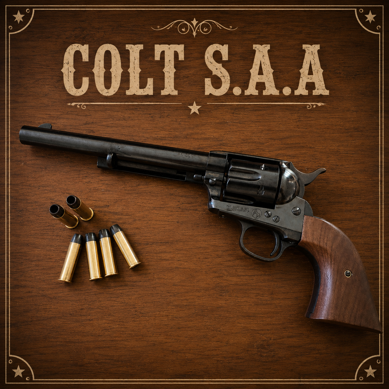 マルシン Colt SAA 1st後期型 ガスリボルバーレビュー