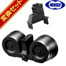 東京マルイ ツインドラムマガジン（1200連）＋MP5 シリーズ（スタンダード/ハイサイクル ） 用 変換アダプターセット
