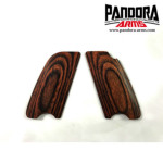 PANDORA ARMS 木製グリップ 東京マルイ USP Compact 用 スムース 樺材