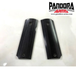 PANDORA ARMS 木製グリップ 東京マルイ コルト ガバメント 45オート 用 スムース 樺材 ブラック