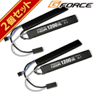 G FORCE W[tH[X Noir LiPo 7.4V 1200mAh dK SOPMOD |obe[ 2 Zbg