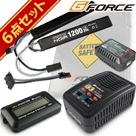 G FORCE W[tH[X Noir LiPo 7.4V 1200mAh dK SOPMOD |obe[ tZbg