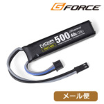 G-FORCE リポバッテリー Noir SUPPRESSION 7.4V 500mAh 40C ハンドガン 40C メール便 対応商品
