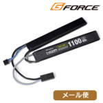 G-FORCE リポバッテリー Noir SUPPRESSION 7.4V 1100mAh 40C SOPMOD 40C メール便 対応商品