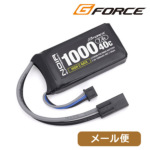 G-FORCE リポバッテリー Noir SUPPRESSION 7.4V 1000mAh 40C PEQイン 40C メール便 対応商品