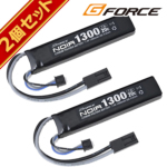 G FORCE W[tH[X Noir LiPo 7.4V 1300mAh obt@[`[uiXgbN`[ujC |obe[ 2 Zbg