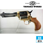 タナカワークス Colt SAA 2nd バードヘッドグリップ ノンフルートシリンダーDetachable スチールフィニッシュDXケースハードン 4_3/4インチ（ガスガン リボルバー 本体）