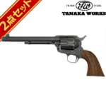 【6月14日入荷 予約商品】タナカワークス Colt SAA .45 2nd Gen ペガサス2 7_1/2インチ キャバルリー ガスリボルバー 木グリセット