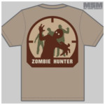 ミリタリー Tシャツ MSM ミルスペックモンキー Zombie Hunter